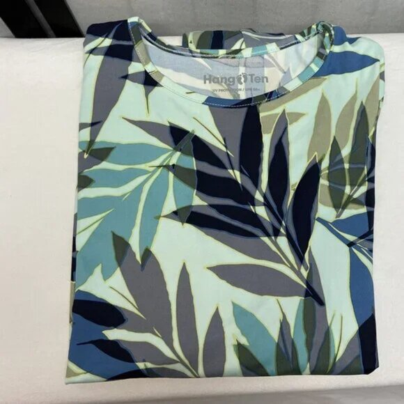 NWT Hang Ten UV Protection UPF 50+ Quick Dry Zip Pocket Lady’s Top Size M - Picture 6 of 7